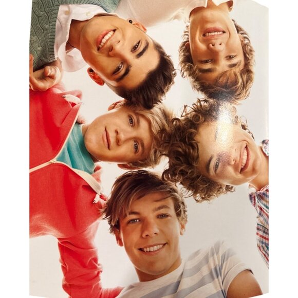 1D One Direction GROUP 10.5" x 9" Sticker Book w/Centerfold POSTER w/10 STICKERS - Picture 3 of 16